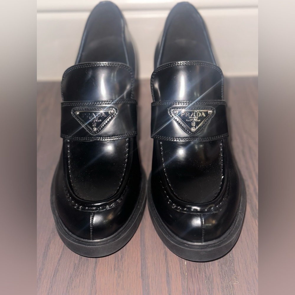 KO Prada Women’s Heeled Loafers